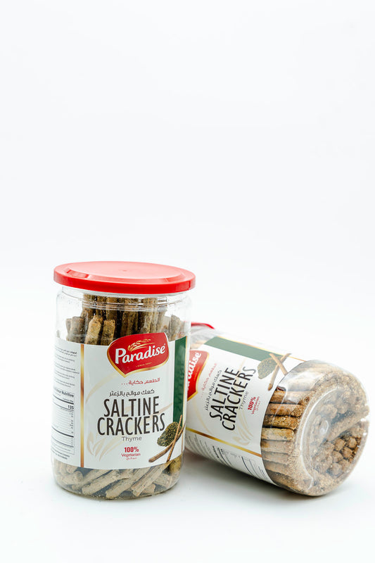 Saltine crackers met tijm